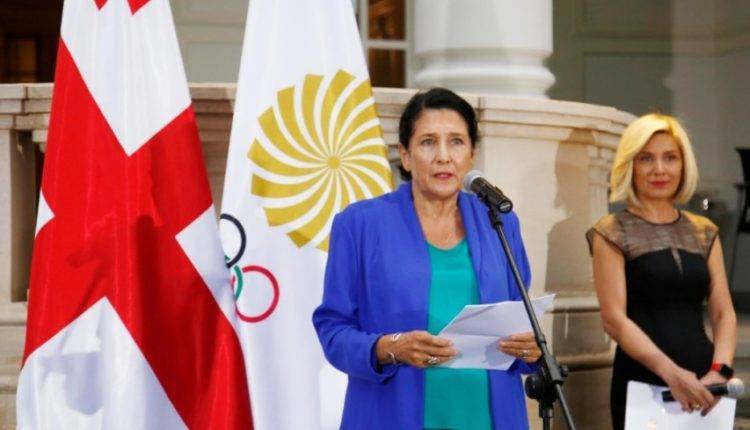 Зурабишвили пожелала грузинским атлетам побед в Минске