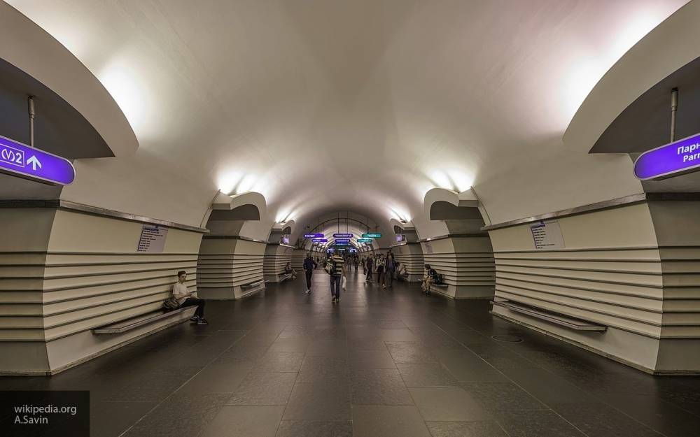 Частичное отключение света произошло на станции «Невский проспект» в Петербурге