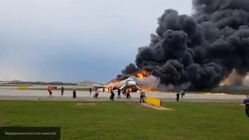 В МВД установили причастных к утечке видео катастрофы Superjet 100 в "Шереметьево"
