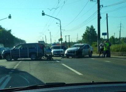 В аварии на выезде из Рязани пострадал мужчина