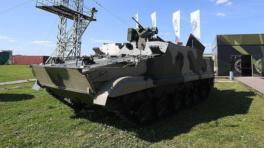 Бронетранспортер БТ-3Ф с новым боевым модулем представят на форуме «Армия-2019»