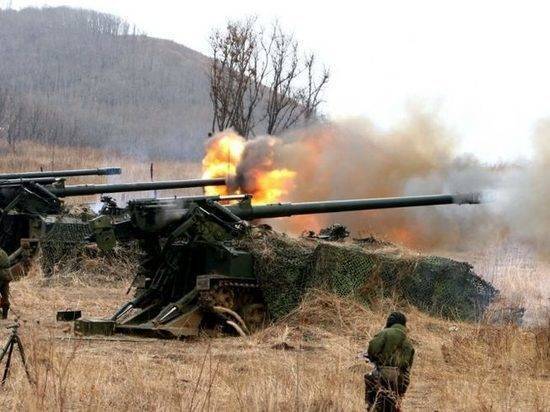 Украинская артиллерия нанесла массированный удар по Донецку
