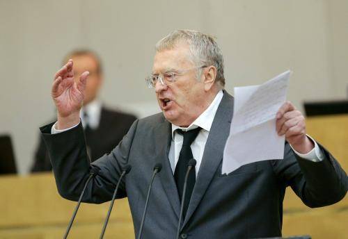 Жириновский со скандалом покинул заседание Госдумы, отстаивая права русских