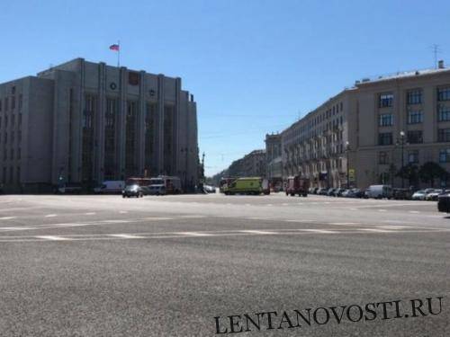 Правительство Ленинградской области эвакуировали из-за замыкания проводки
