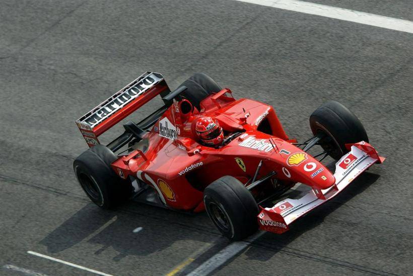 Ferrari F2002 Михаэля Шумахера продадут на аукционе
