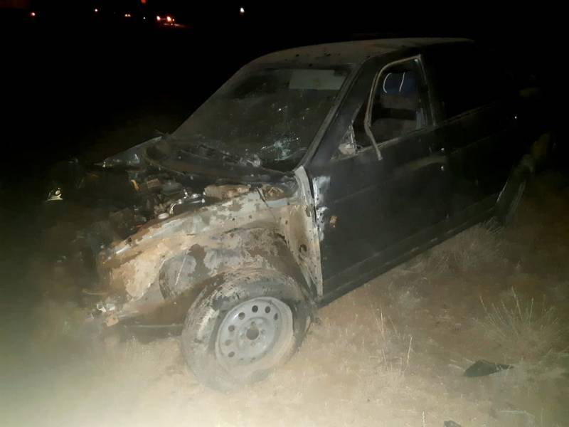 Под Астраханью в перевернувшемся автомобиле погиб житель Северной Осетии