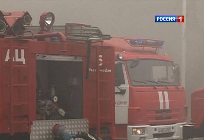 В Ростове потушили ландшафтный пожар