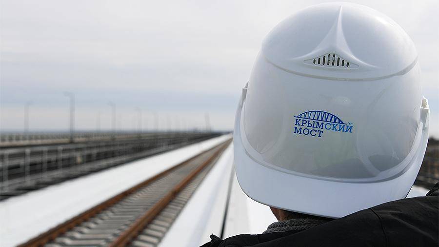 Железнодорожную часть Крымского моста могут достроить раньше срока