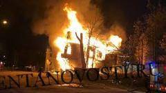 В Шиесе сожгли дом инициатора диалога с экоактивистами