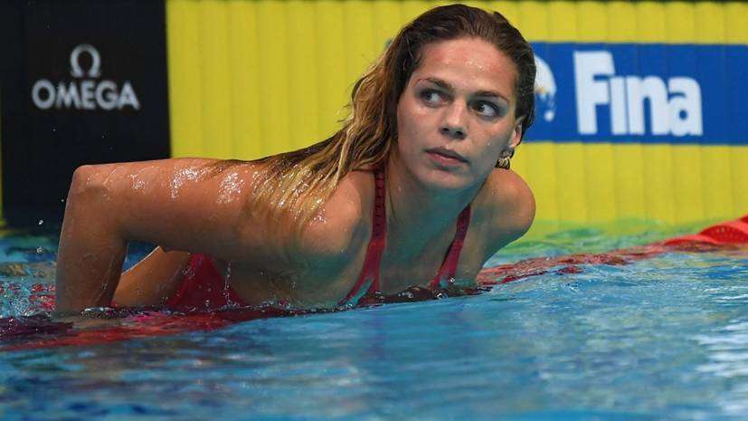 Ефимова завоевала серебро на этапе Серии чемпионов по плаванию в США