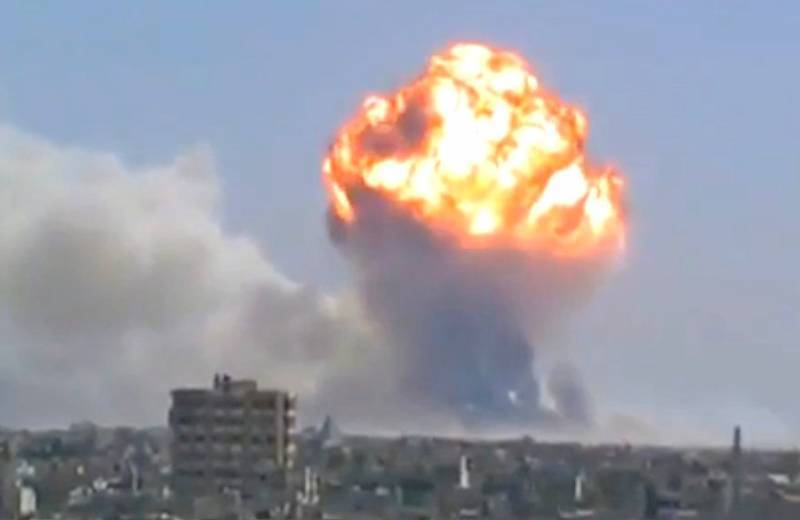 Израильские военные показали кадры точечных ударов в Сирии