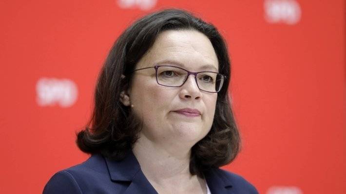 Лидер социал-демократов в Германии Андреа Налес покидает пост