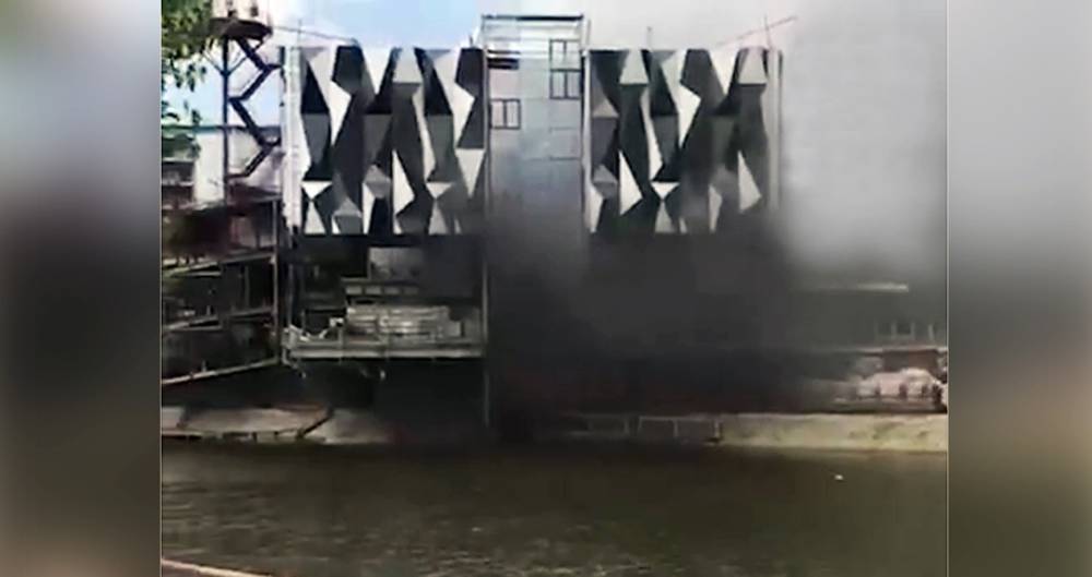 Пожар в подвале павильона "Рыболовство" на ВДНХ ликвидирован