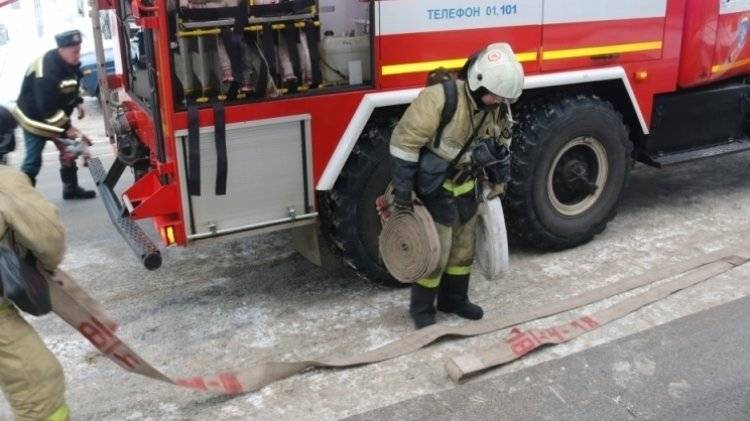 Спасатели потушили пожар в павильоне на ВДНХ