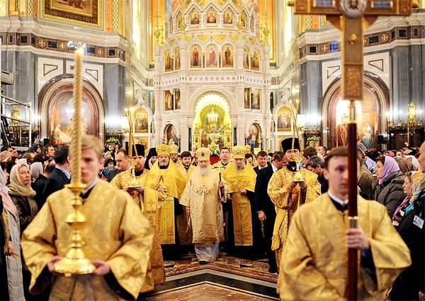 Именины патриарха Кирилла: что скрывает завеса секретности или Поругание Евхаристии