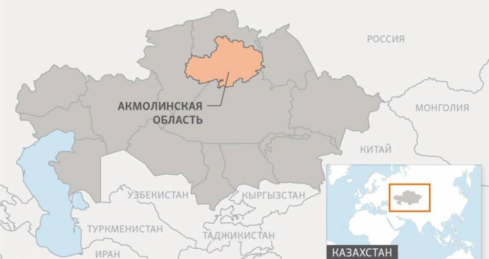 Самолет Ан-2 упал в Казахстане