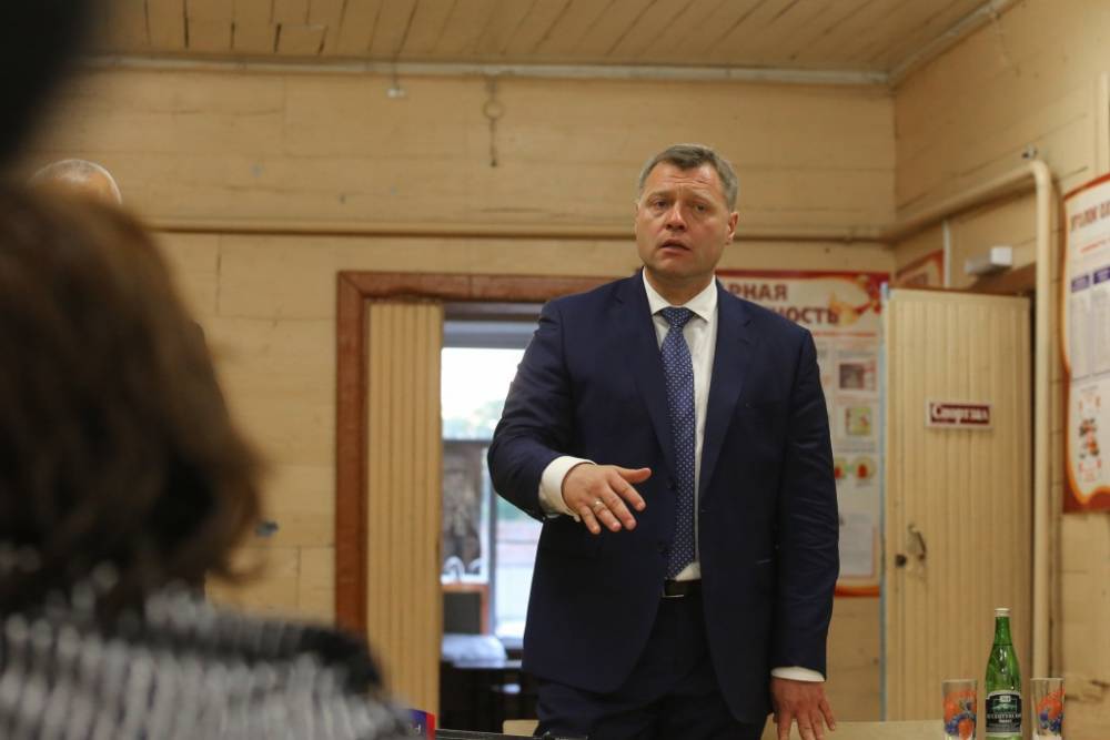 Врио губернатора Игорь Бабушкин встретился с жителями села Новоурусовка