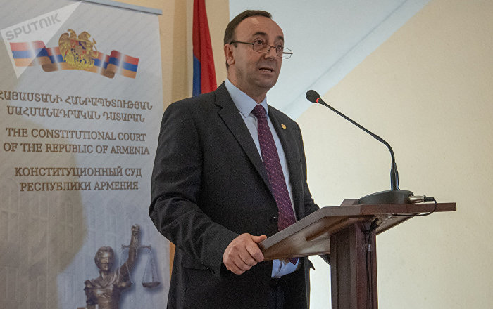 Глава КС Армении обсудил с послом России сотрудничество в сфере правосудия