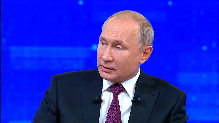 Путин пошутил о коммунизме и Олимпиаде, рассказывая про сроки нацпроектов