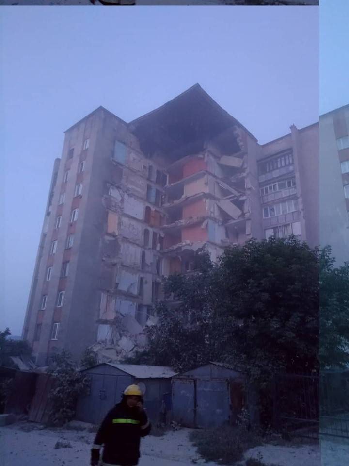 На севере Молдовы обрушился девятиэтажный дом
