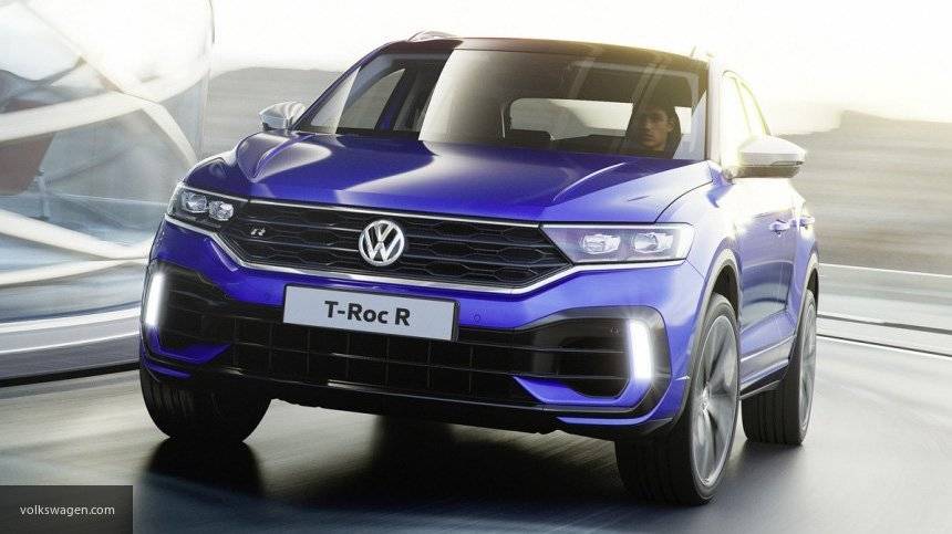 Кабриолет Volkswagen T-Roc Cabrio показали на видео