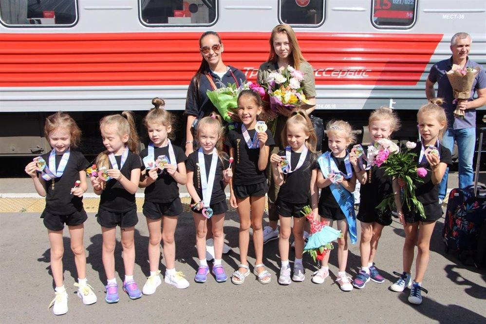 Ульяновские гимнастки вернулись домой с 13 медалями
