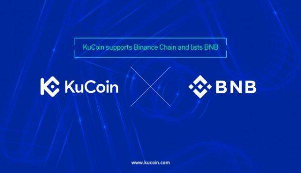 Биржа KuCoin объявила о листинге Binance Coin