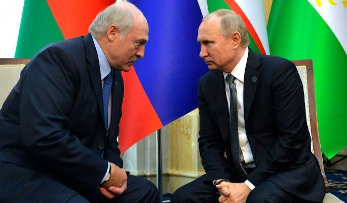 Путин объявил о воссоединении с Белоруссией