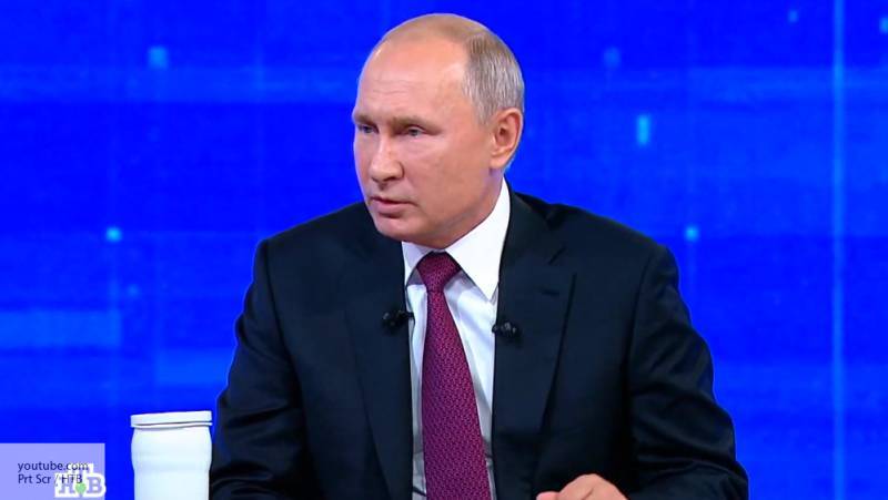 Путин назвал условия урегулирования ситуации на Донбассе