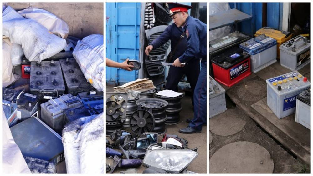 Аккумуляторы, фары, зеркала: автоворов разыскивают в Нур-Султане