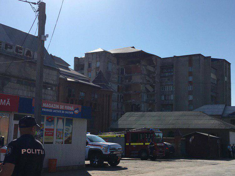 В Молдове обрушился многоэтажный жилой дом | Политнавигатор