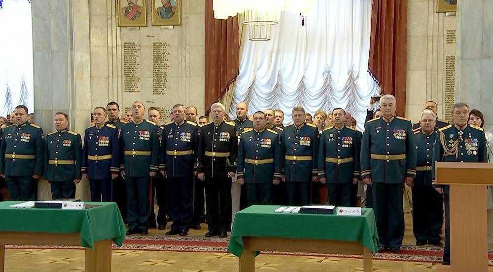 В Академии Генштаба ВС прошла церемония выпуска офицеров