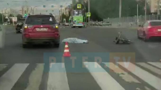 В Приморском районе иномарка насмерть сбила велосипедиста&nbsp;