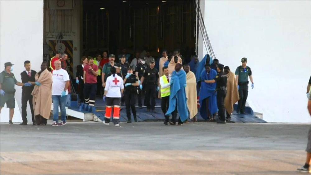 Испания спасла 27 мигрантов