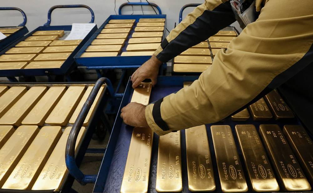 Золотовалютные резервы России достигли пятилетнего максимума