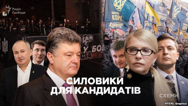 Силовики для кандидатов: как СБУ, ГПУ и МВД работают на выборы Порошенко и Тимошенко