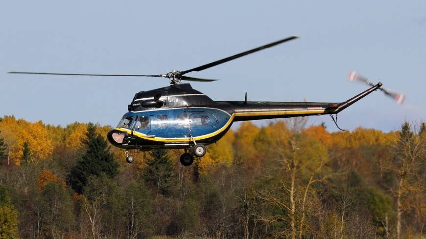 Вертолет Ми-2 разбился в Краснодарском крае, пилот погиб