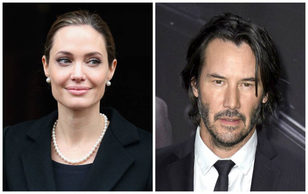 У Киану Ривза и Анджелины Джоли роман? Поклонники вне себя от злости