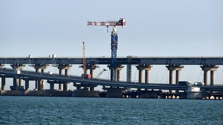 "СГМ-Мост" разрешит вопрос с "недобросовестным" подрядчиком стройки Крымского моста