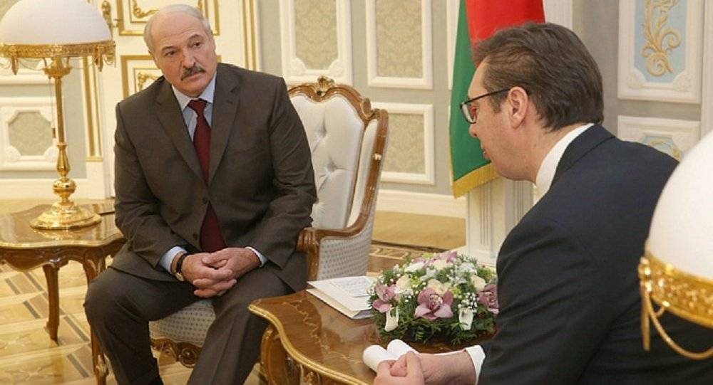 Сербский лидер провел переговоры с белорусским коллегой