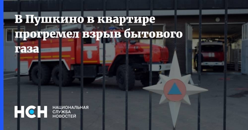 В Пушкино в квартире прогремел взрыв бытового газа
