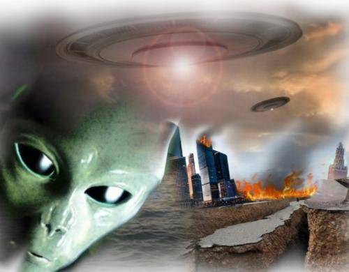 Ворвались захватчики с Немезиды: Приземление корабля пришельцев попало на видео