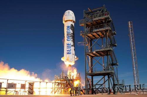 Blue Origin провела первые испытания двигателя для ее лунного посадочного модуля