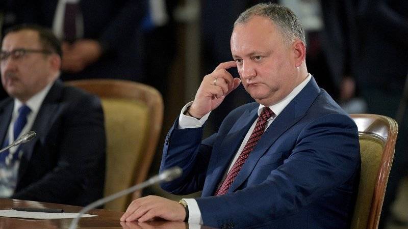 Президент Молдавии заявил, что новое правительство за взвешенные отношения с РФ