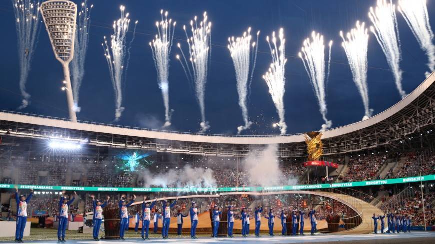 В Минске прошла церемония открытия II Европейских игр