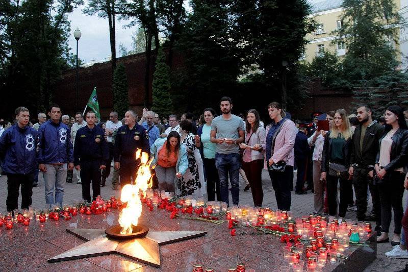 В Смоленске почтили память погибших в Великой Отечественной