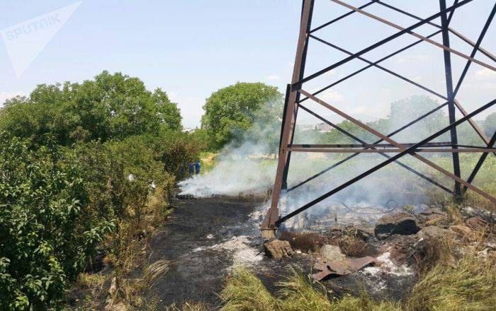 Пожар в "садах Далмы": пострадали виноградники - фото