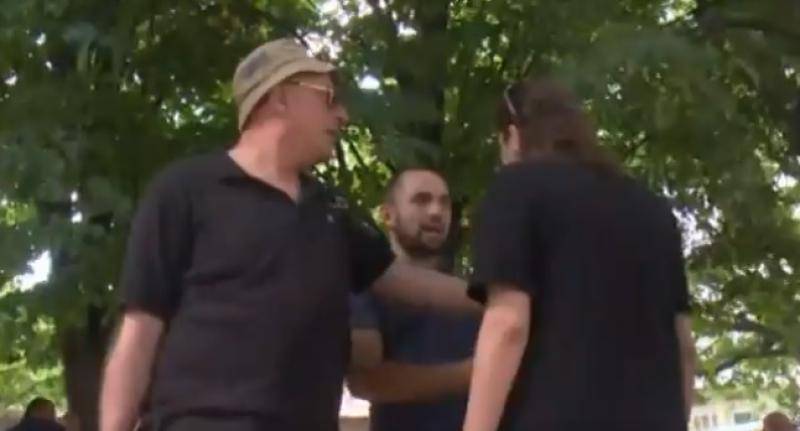 На съемочную группу российского телеканала напали в Грузии