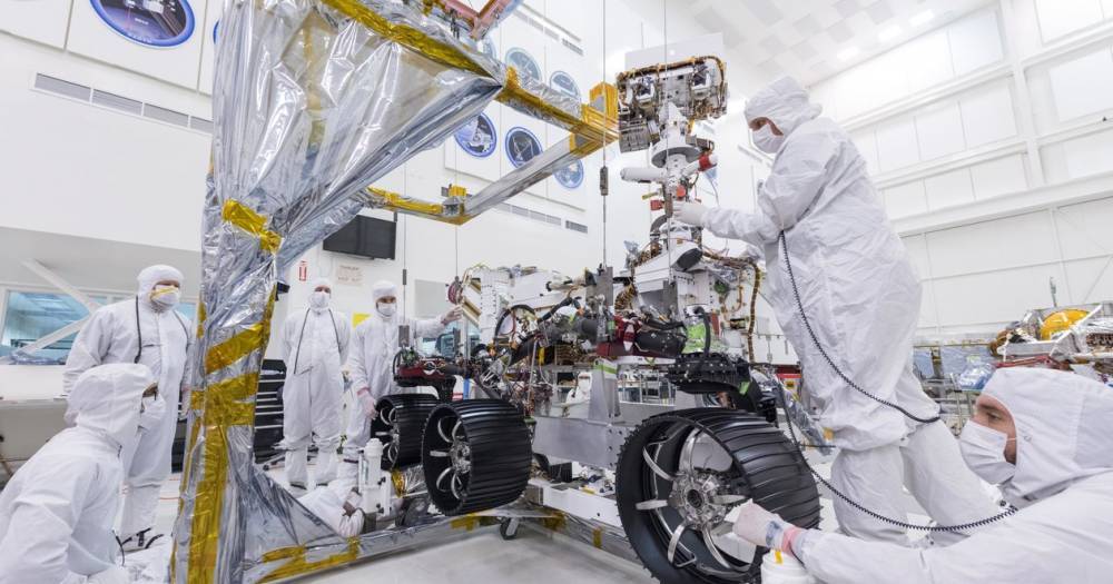 NASA установило колеса на&nbsp;новый марсоход