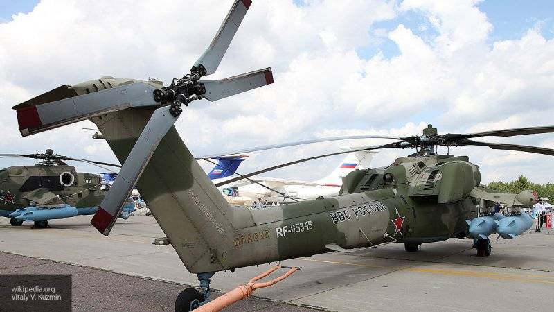 ВКС РФ получили два новых боевых вертолета Ми-28НМ